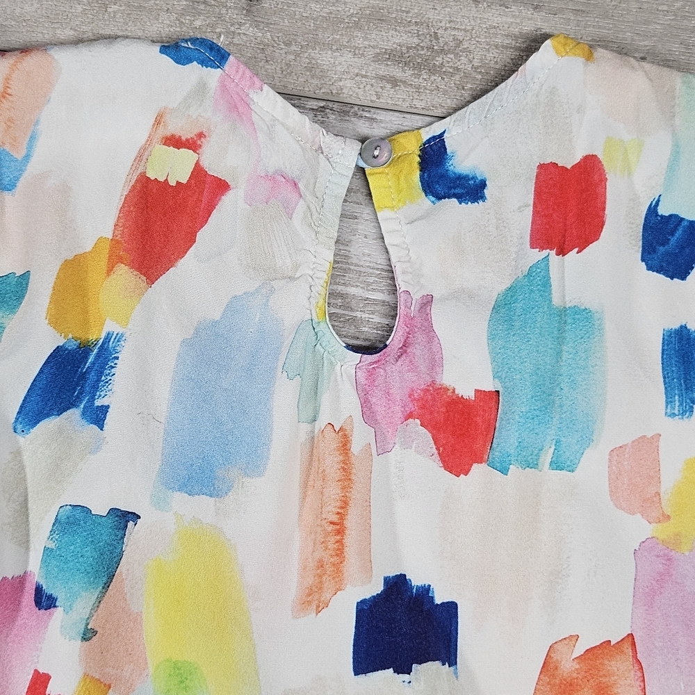 Britt Bass Marine Layer Brushstroke Shift Dress Size XS - Picture 7 of 8